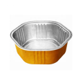 Fast food aluminum foil container/baking aluminum foil container